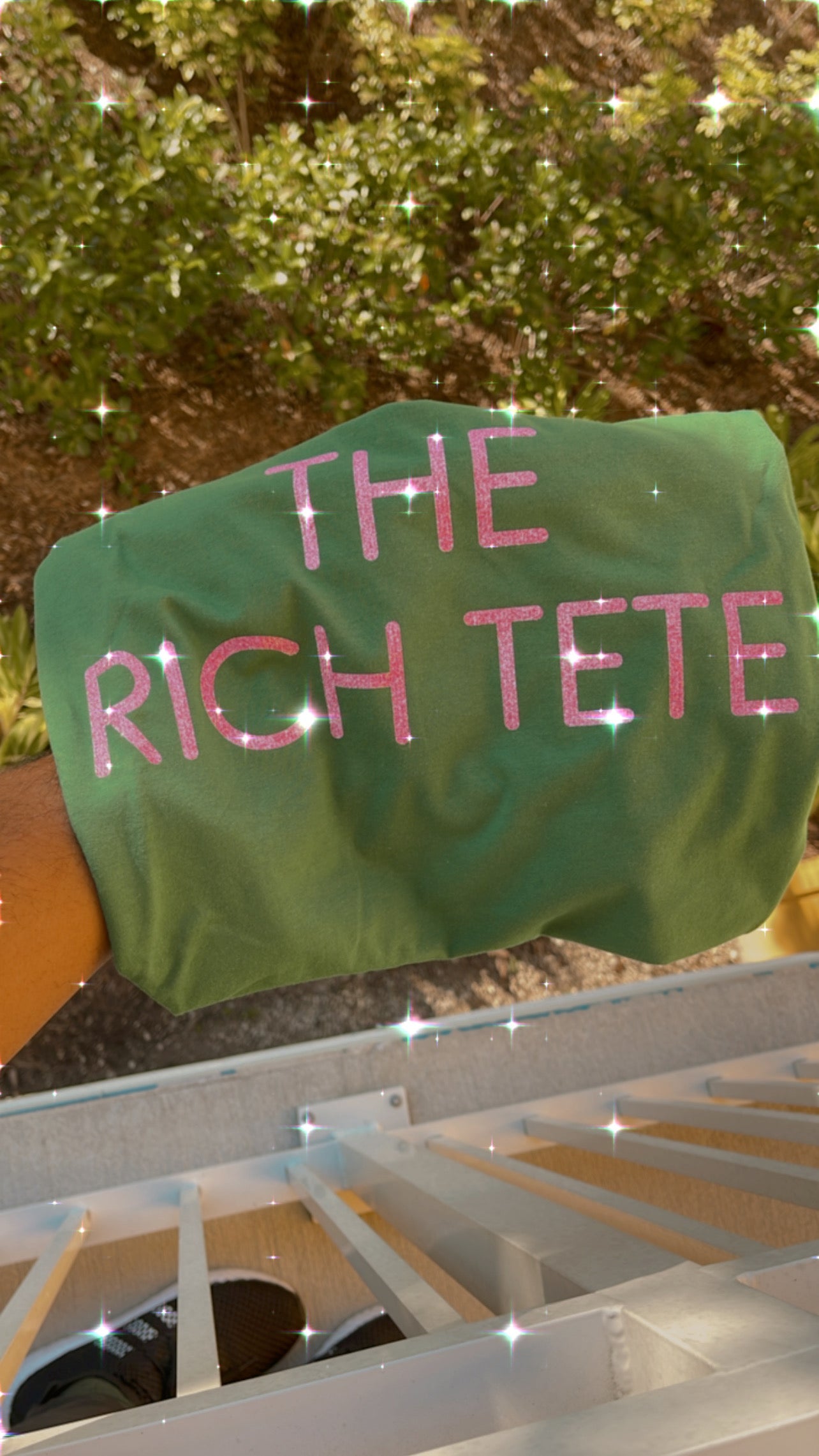 Pink & Green Rich TeTe Sweatshirt