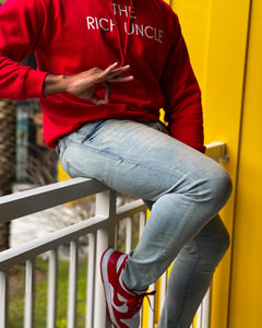 The Rich Uncle Red Hoodie