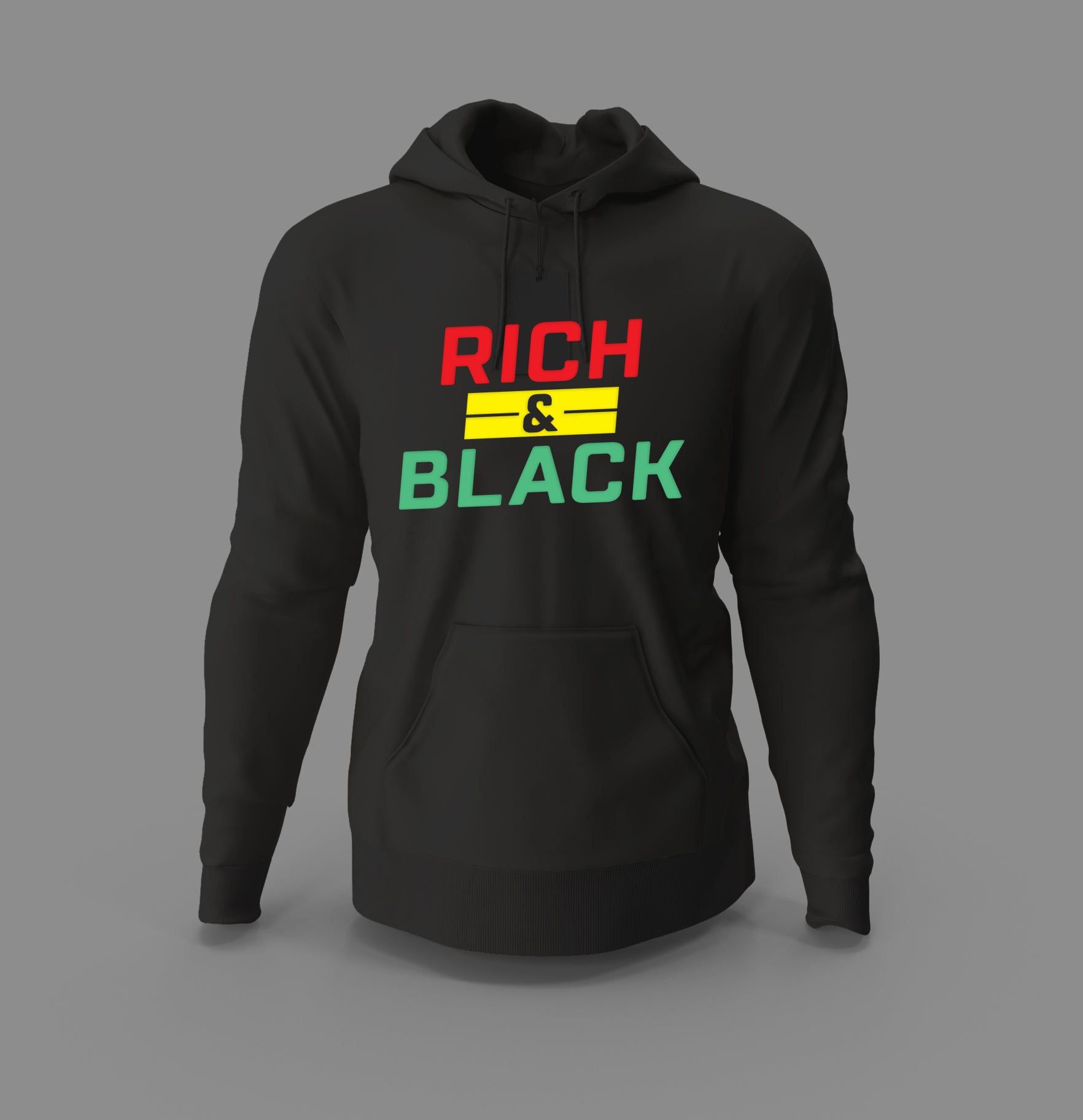 Rich and Black Hoodie- BHM Exclusive